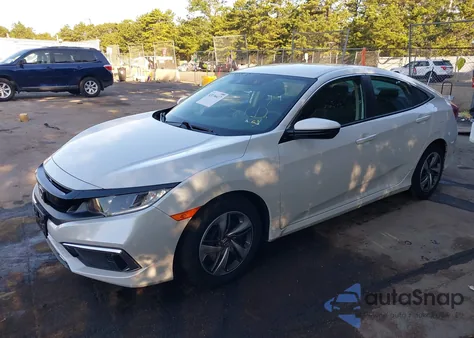 2020 Honda Civic Lx из США, поврежденный, VIN 2HGFC2F60LH571238